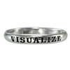 Sterling Silver Visualize Spiritual Inspirational Ring
