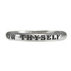 Sterling Silver Know Thyself Spiritual Inspirational Ring