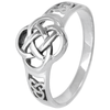Sterling Silver Celtic Triquetra Knot Ring