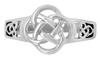 Sterling Silver Celtic Triquetra Knot Ring