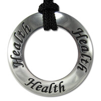 Health Inspirational Motivational Saying Pendant Necklace Jewelry