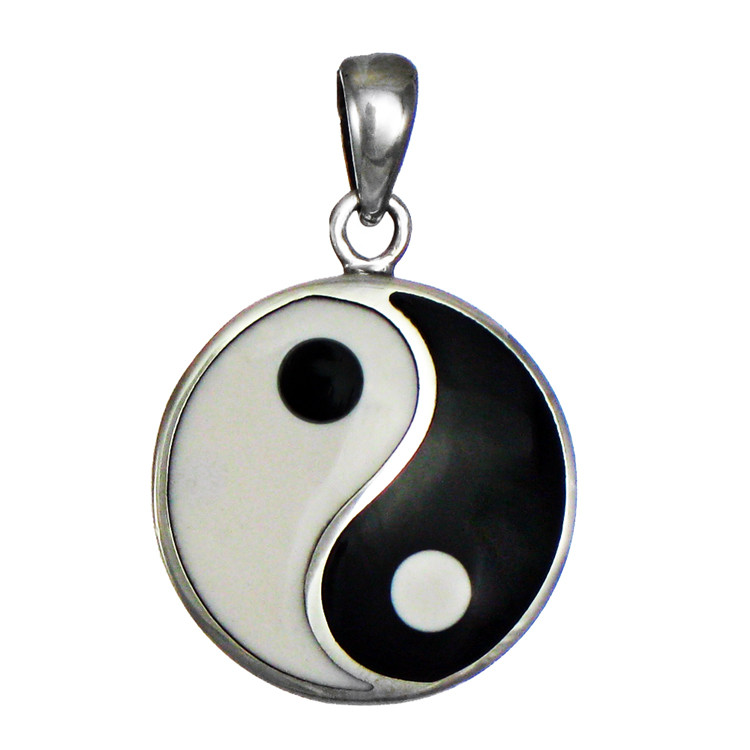 Sterling Silver Yin Yang Charm