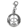 Sterling Silver Chalice Well Avalon Clip Charm Jewelry
