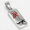 Sterling Silver Chinese Zodiac Dragon Sign Charm Pendant