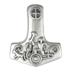 Sterling Silver Petroglyph Thor's Hammer Pendant