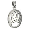 Sterling Silver Bear Claw Pendant