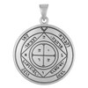 Sterling Silver Fifth Pentacle of Saturn Talisman for Protection