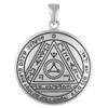 Sterling Silver Sixth Pentacle of the Sun Talisman for Subterfuge