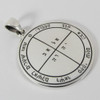 Sterling Silver Fifth Pentacle of Mercury Talisman for Opportunity
