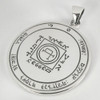 Sterling Silver Fifth Pentacle of the Sun Talisman for Travel 