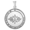 Sterling Silver 5th Pentacle of Jupiter Talisman for Visions