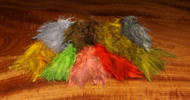 Fine Black Barred Marabou