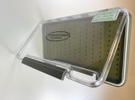 Fly Box -  Large Clear w/ Silicone