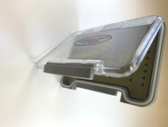 Fly Box - Medium Clear w/ Silicone Insert
