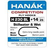 Hanak Competition H230BL Stillwater & Wet Hooks