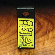 Hook & Hackle Gauge