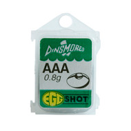 Dinsmores Green-Cushioned Egg Tin Split Shot (Refills)