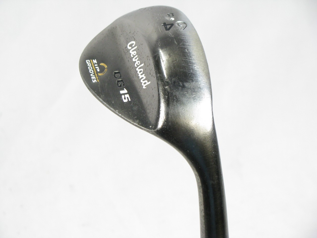 Cleveland CG15 Black Pearl Zip Grooves 64* Lob Wedge 6408 w/ Steel
