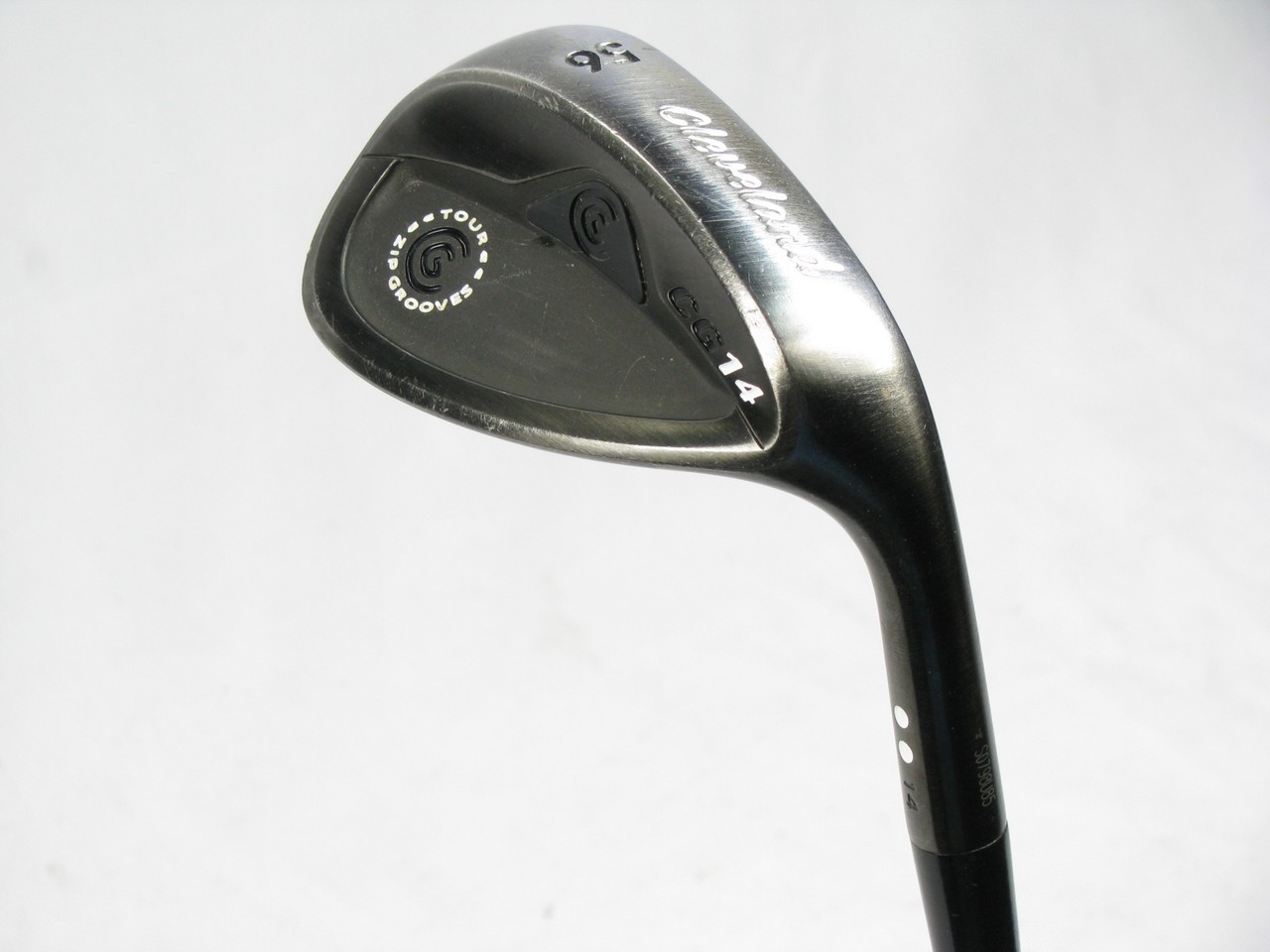 Cleveland CG14 Black Pearl Tour Zip Grooves 56* Sand Wedge 56-14 w ...