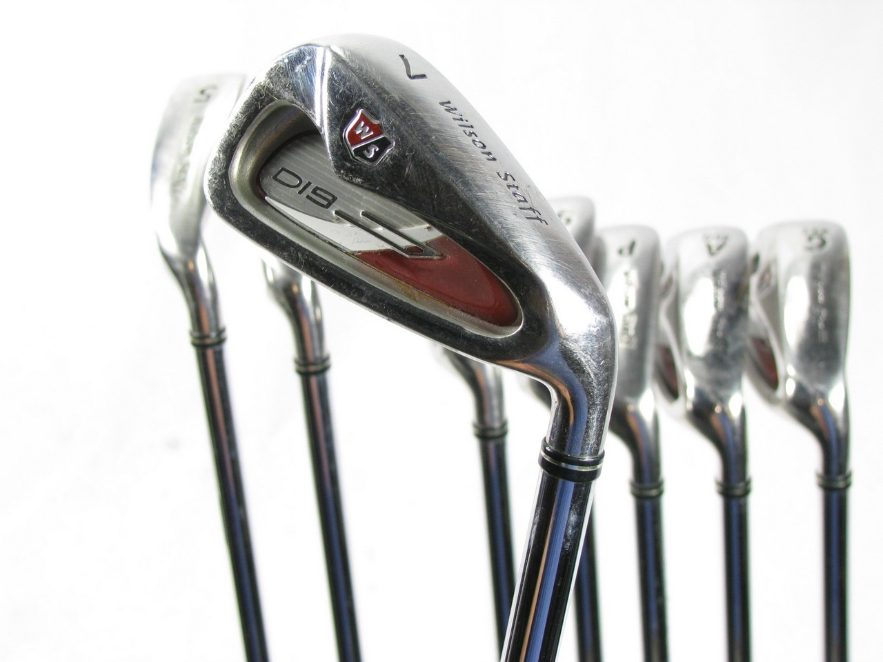 Wilson Staff Di9 Iron Set 5PW +AW+GW w/ Steel TX99 Uniflex Clubs n