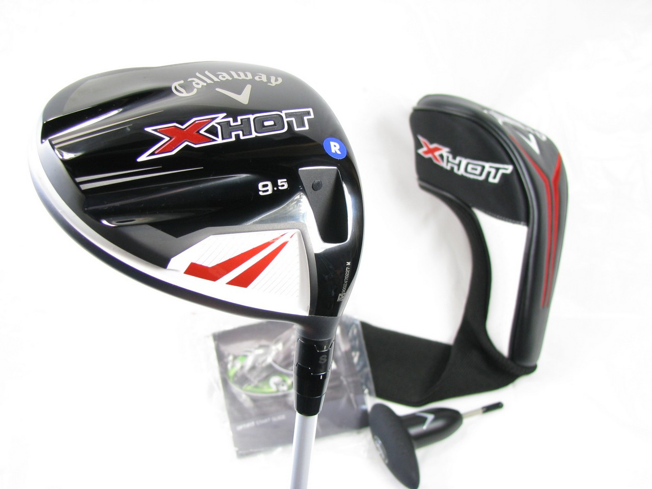 Callaway X Hot Driver 9.5* w/ Graphite Regular Flex +Headcover and Tool