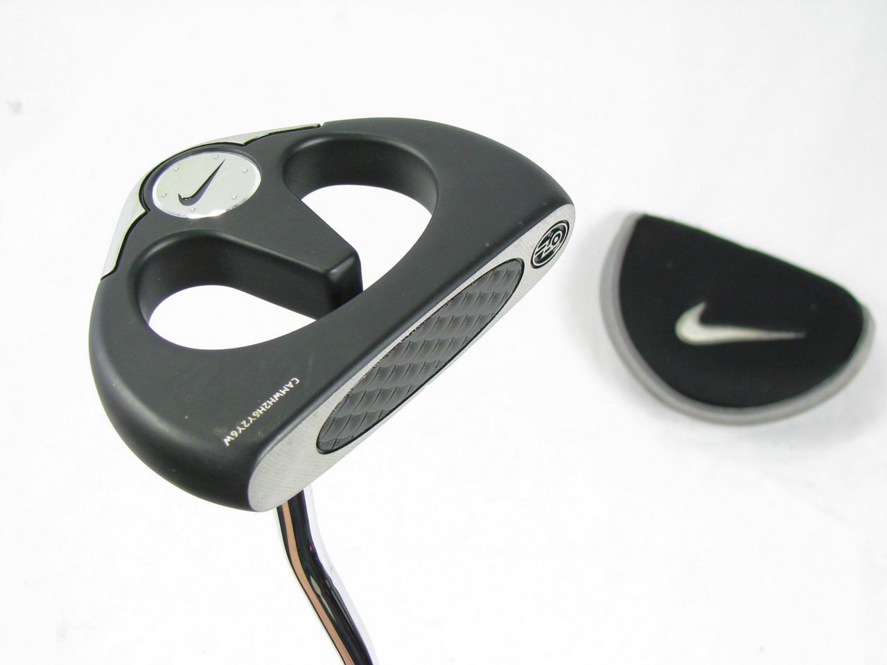 Nike Black OZ T100 Putter w/Clear Grip +Headcover - Clubs n Covers Golf