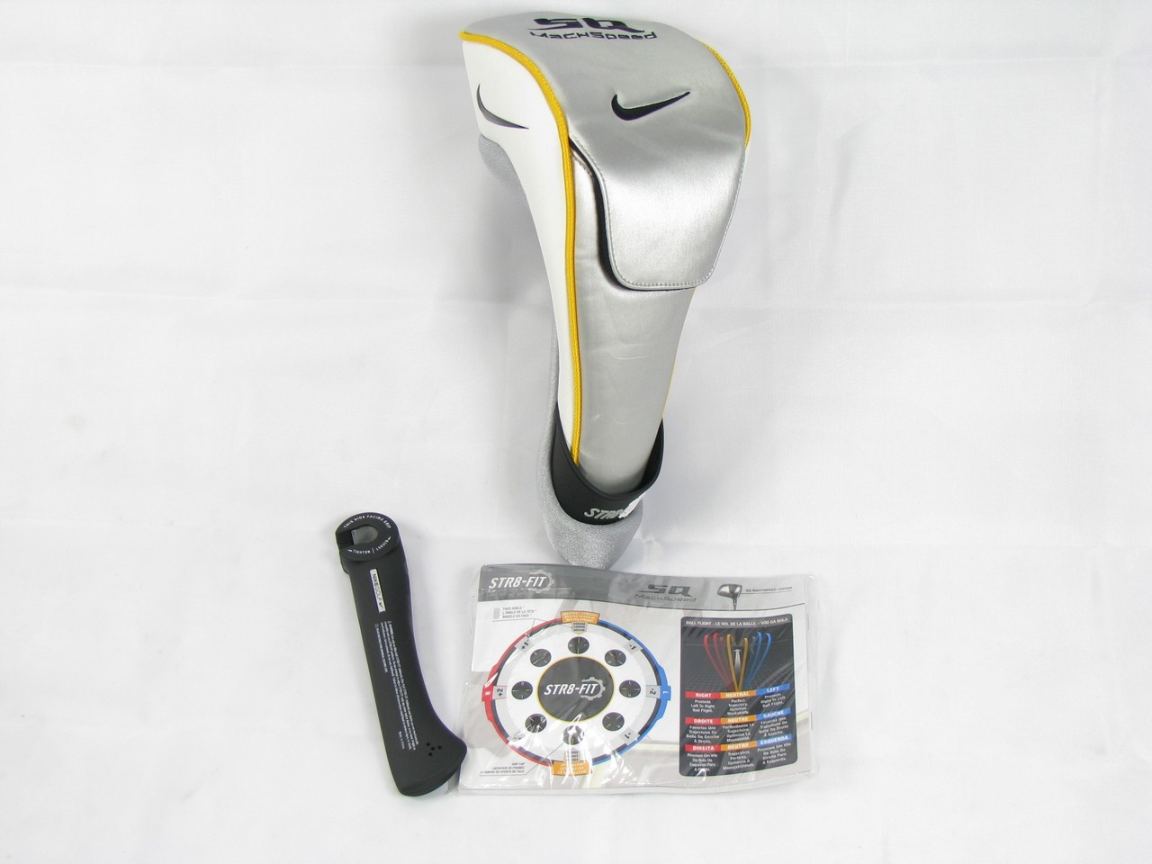 NEW Nike SQ MachSpeed STR8Fit Ladies Driver Headcover w/Wrench Clubs