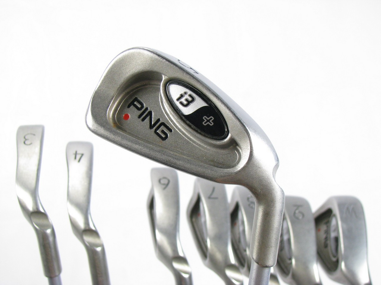 Ping i3+ RED DOT iron Set 3PW w/ Graphite Regular Flex 1/4" (Out of