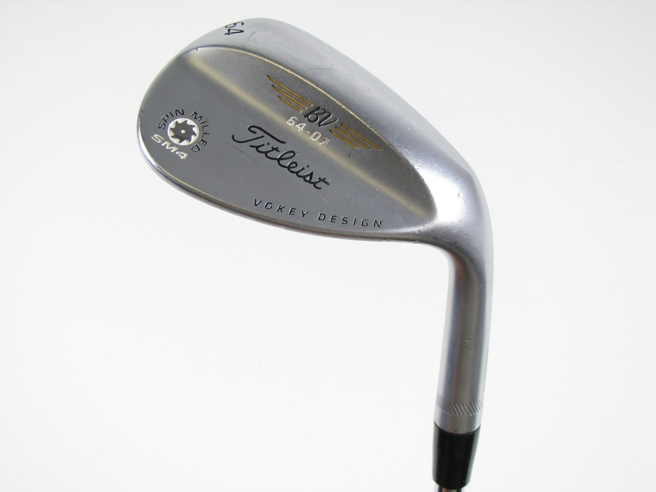 Titleist Vokey SM4 Spin Milled Tour Chrome Lob Wedge 64* 6407 w/ Steel