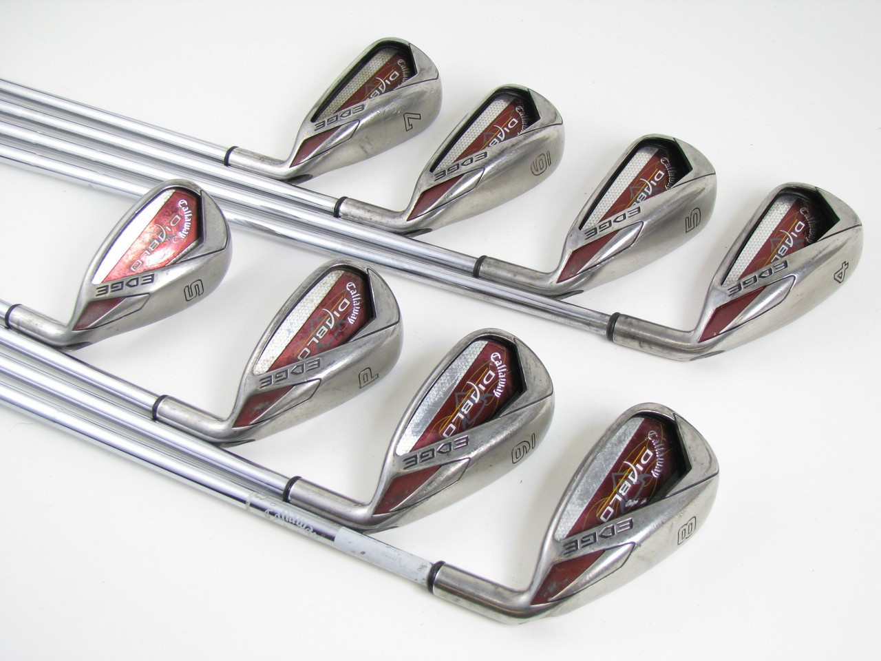 Callaway Diablo Edge iron set 4PW+SW w/ Steel Uniflex (Out of Stock