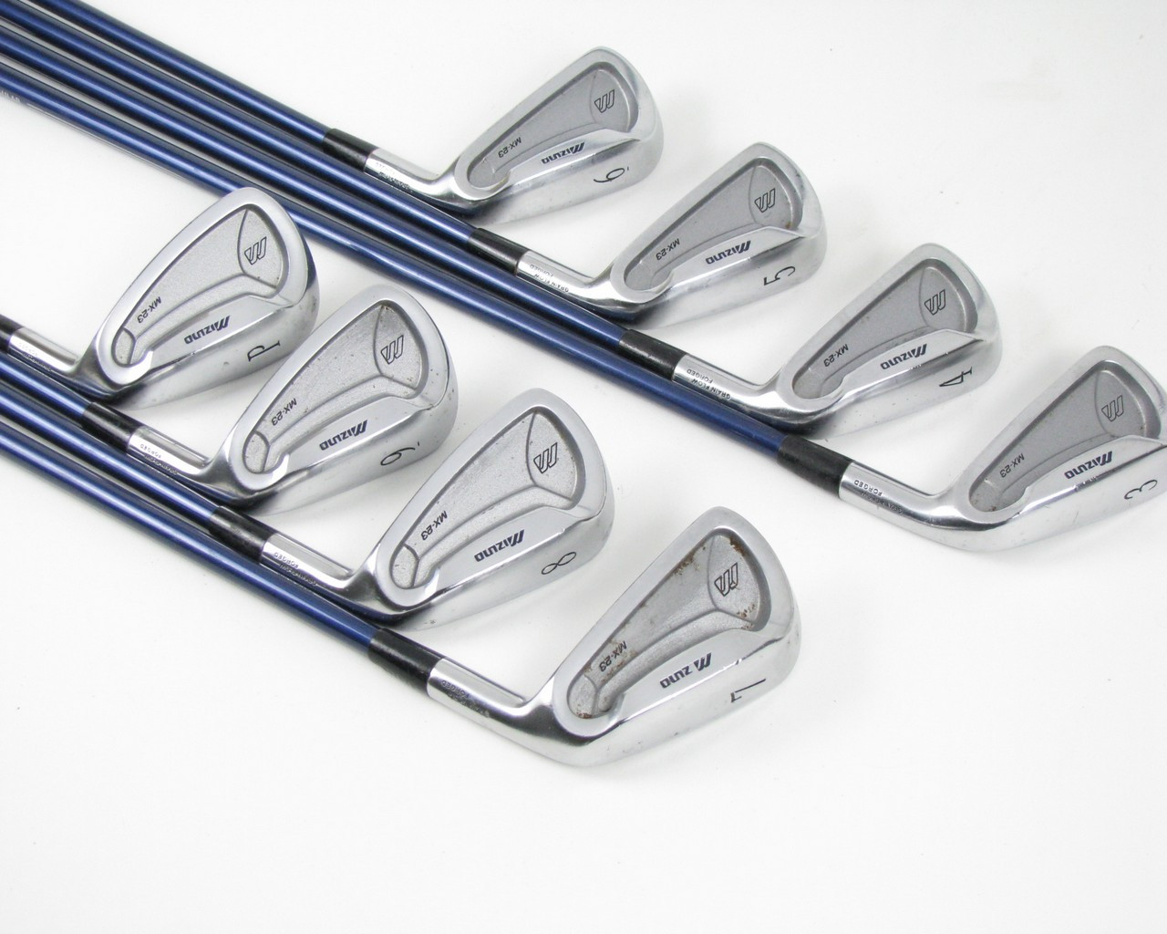 Mizuno MX-23 Forged Iron Set 3-PW w/ Graphite Exsar Blue Regular (Out