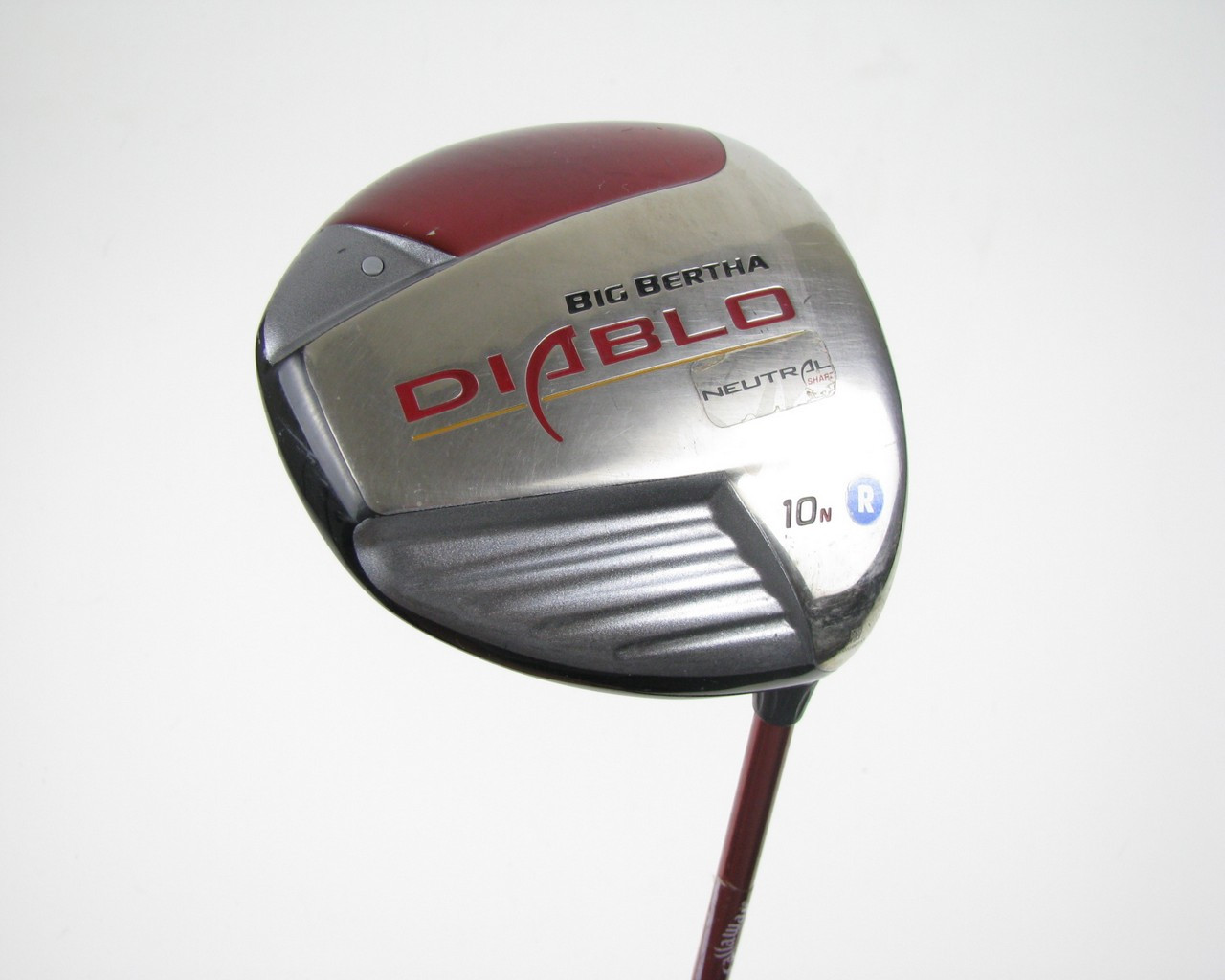 Callaway Big Bertha Diablo Neutral Driver 10* w/ Aldila DVS 65g Regular