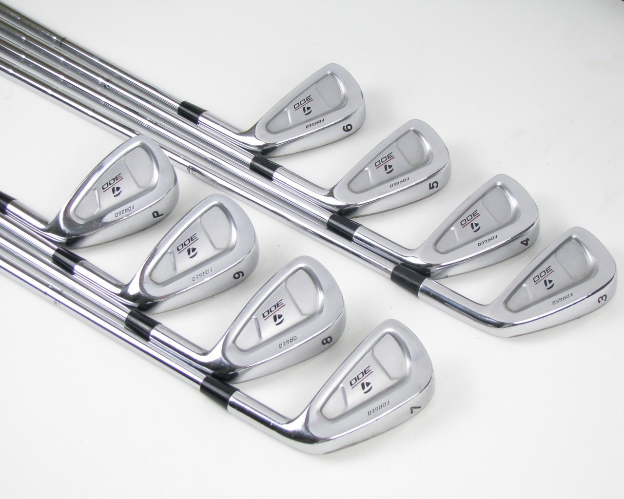 TaylorMade 300 iron set 3PW CUSTOM GRIND w/ Steel S300 Stiff