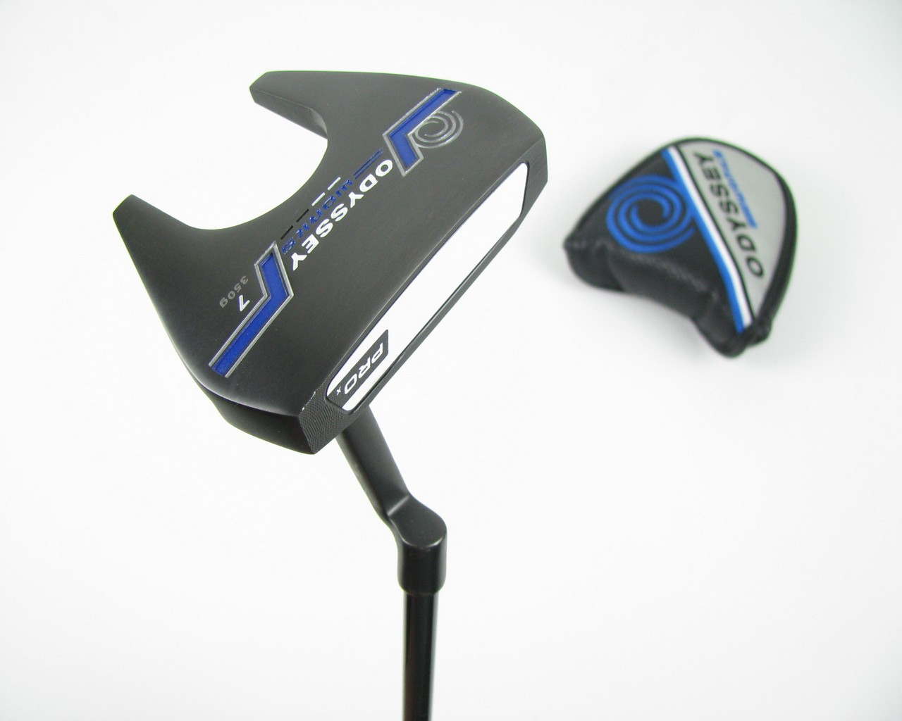TOUR ISSUE Odyssey Works 7 Putter Pro X Face 350g w/ Black Shaft