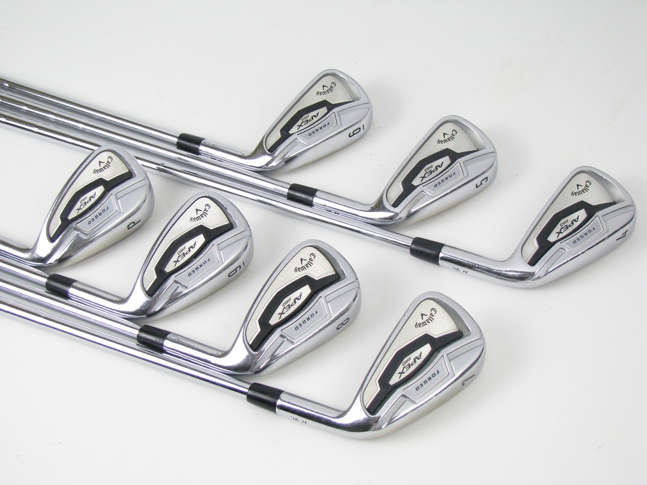 TOUR ISSUE Callaway Apex Pro 16 H iron set 4-PW w/ NS Pro Prototype X ...