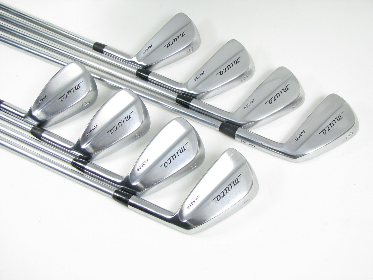 Miura Tournament Blade iron set 3PW w/ Rifle Project X Satin 6.