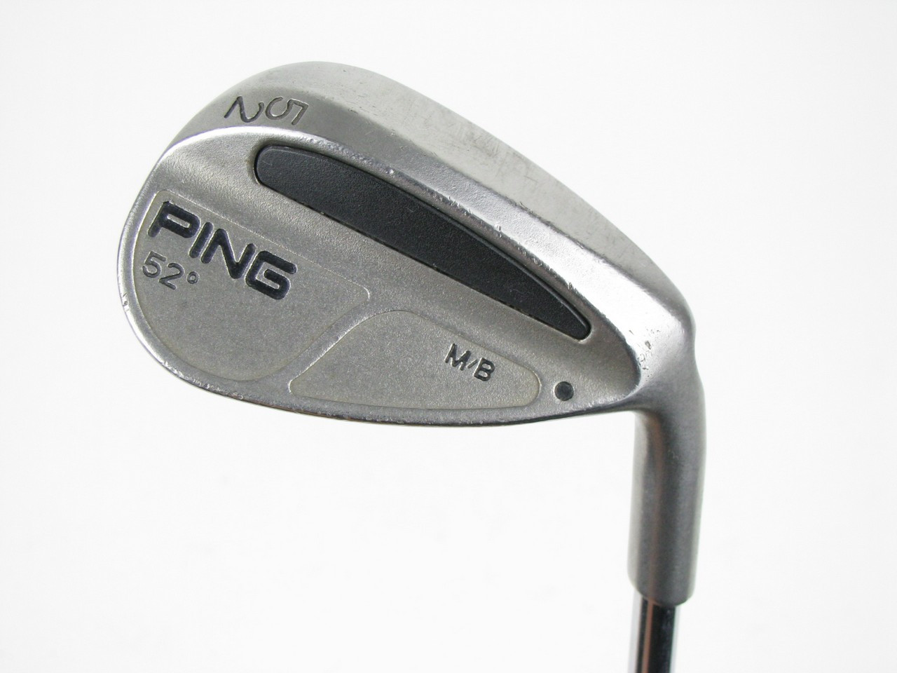 Ping M/B BLACK DOT Gap Wedge 52 Degree w/ Steel Stiff Clubs n Covers Golf