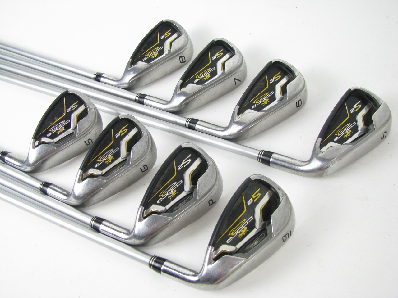 Cobra S2 iron set 5PW+GW+SW w/ Graphite Aldila 60 Senior (Out of Stock