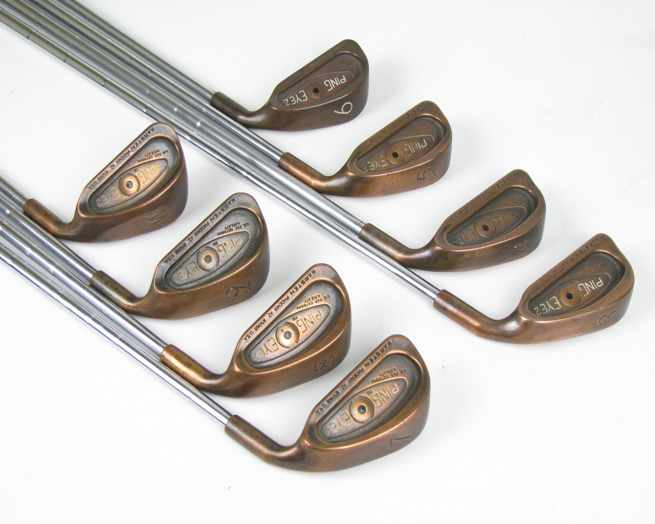 Ping Eye2 BeCu Beryllium Copper BLACK DOT Iron Set 3PW w/ Steel ZZ