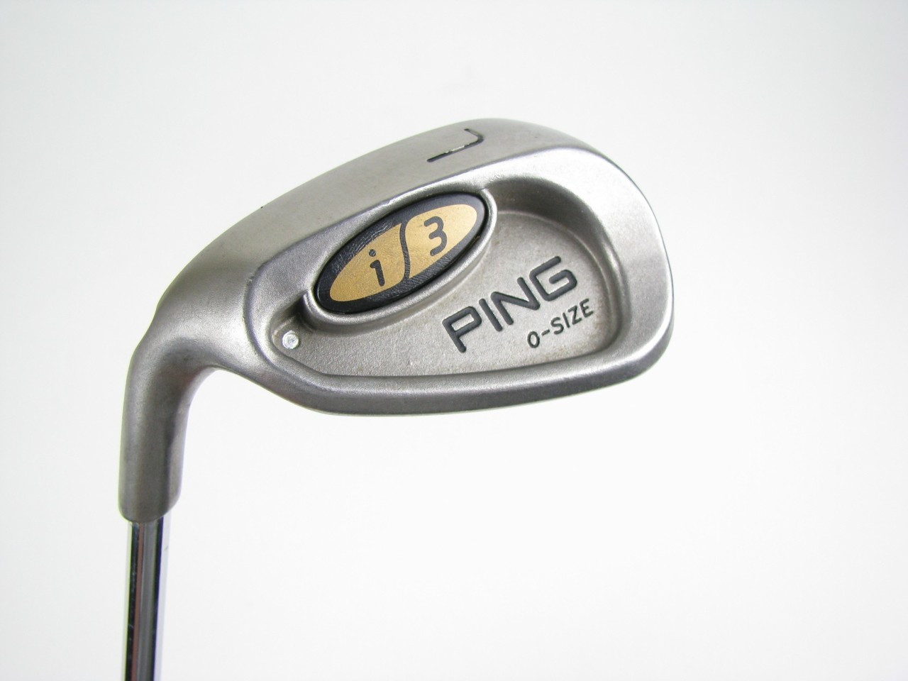 LEFT HAND Ping i3 OSIZE SILVER DOT Lob Wedge w/ Steel JZ Stiff Clubs