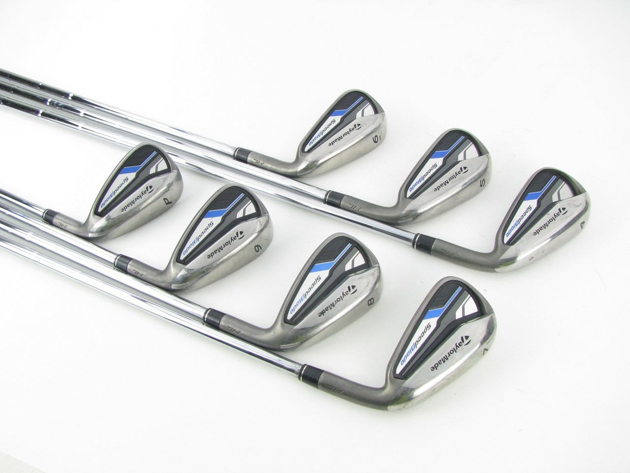 TaylorMade Speedblade HL iron set 4PW w/ Steel Uniflex Clubs n
