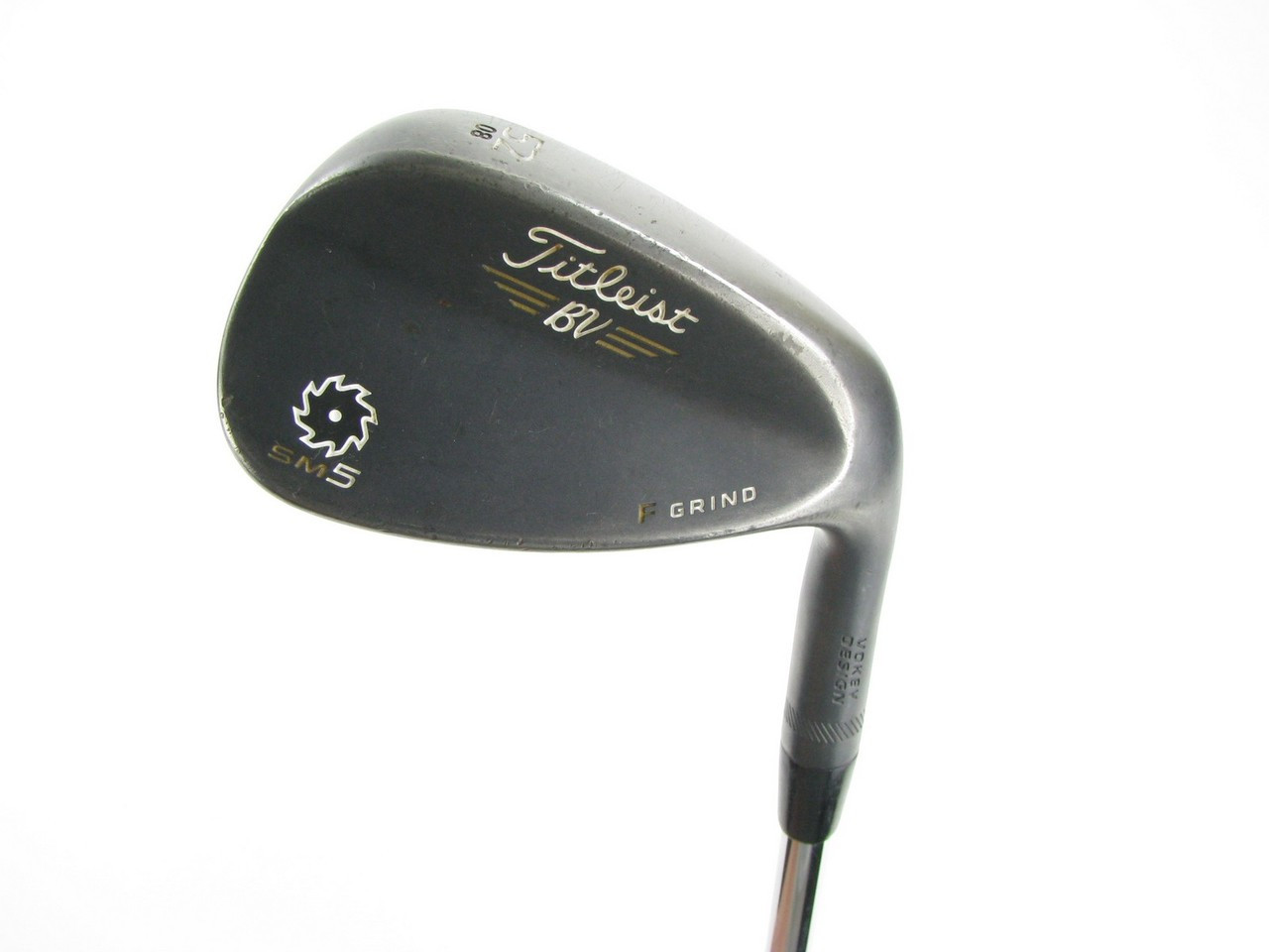 Titleist Vokey SM5 Raw Black 52* Gap Wedge FGrind 5208 w/ Steel (Out