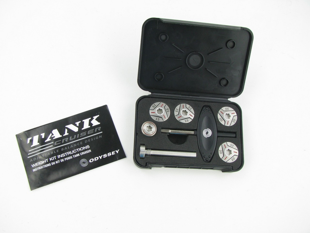 odyssey putters adjustable weights