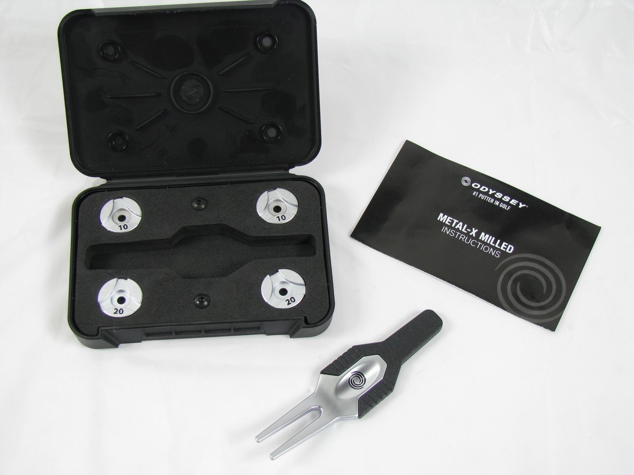 NEW Odyssey MetalX Milled Putter Weight Kit (Tool / Weights / Divot