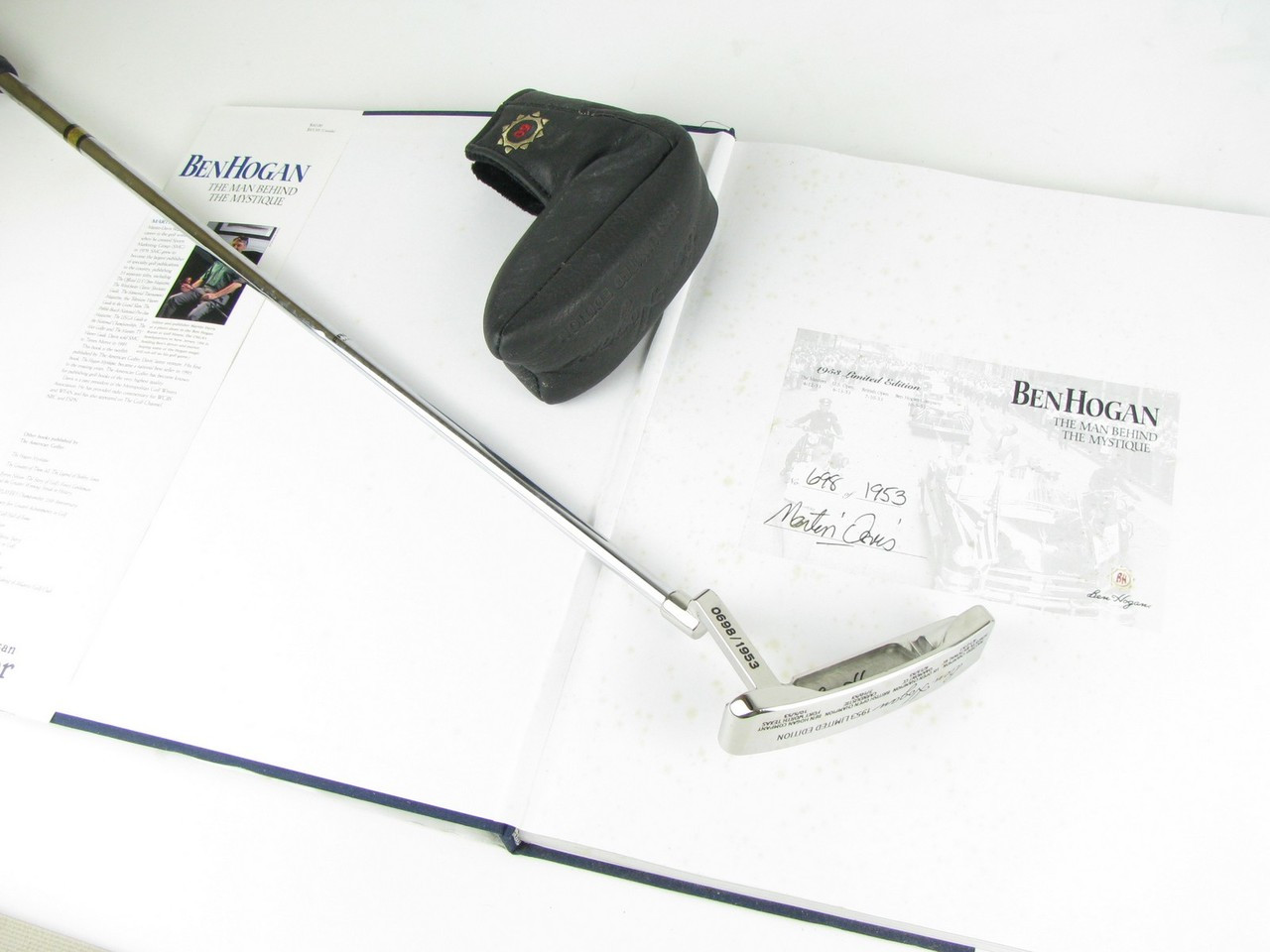 Ben Hogan Bettinardi 1953 Limited Edition Commemorative Putter Set 698/