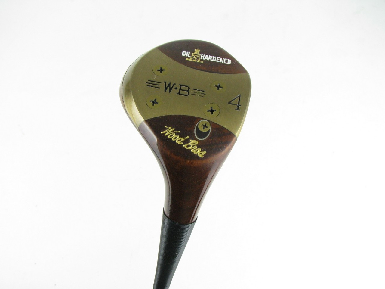 MINT Wood Bros Golf Oil Hardened Fairway 4 wood WOOD BROTHERS Clubs n