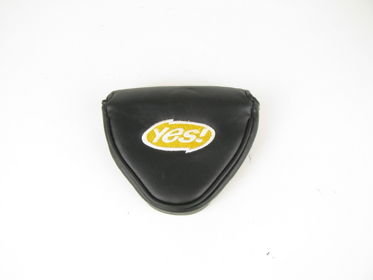 Yes! Mallet CENTER SHAFT Putter Headcover BLACK (5" x 4") Clubs n Covers