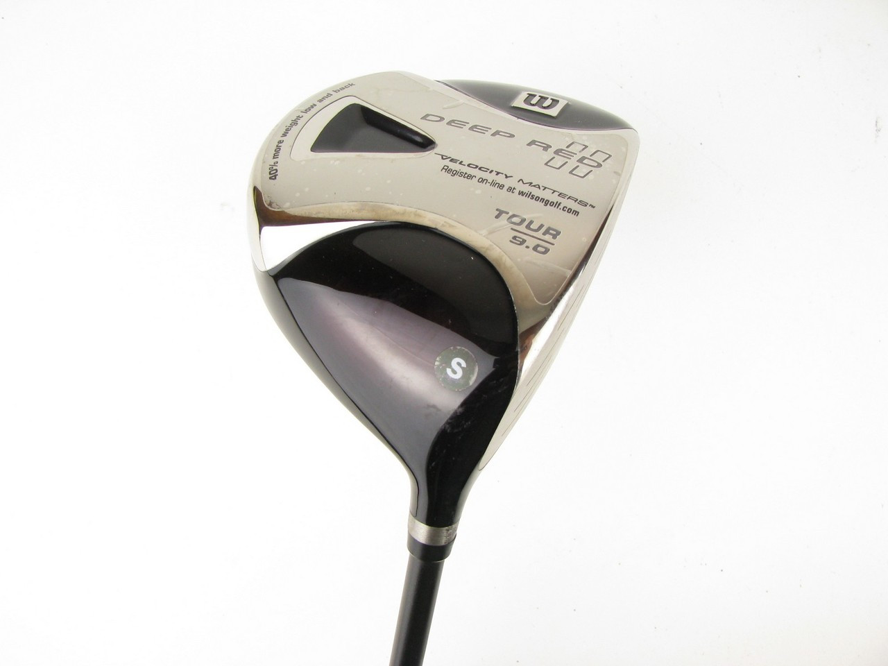 Wilson Deep Red II Tour Driver 9* w/ Graphite Stiff Clubs n Covers