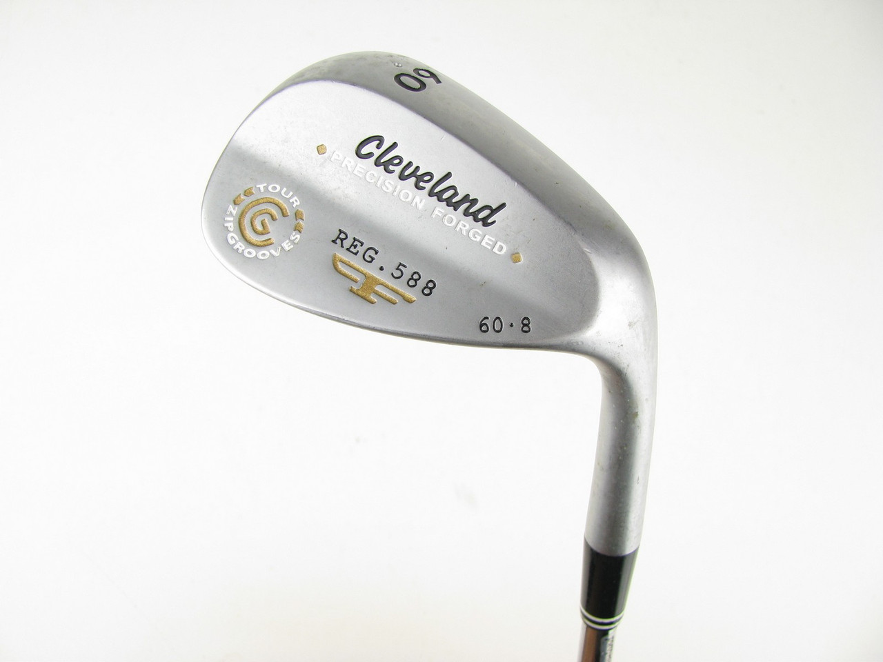 Cleveland 588 Satin Chrome Lob Wedge 60 degree 6008 w/ Steel