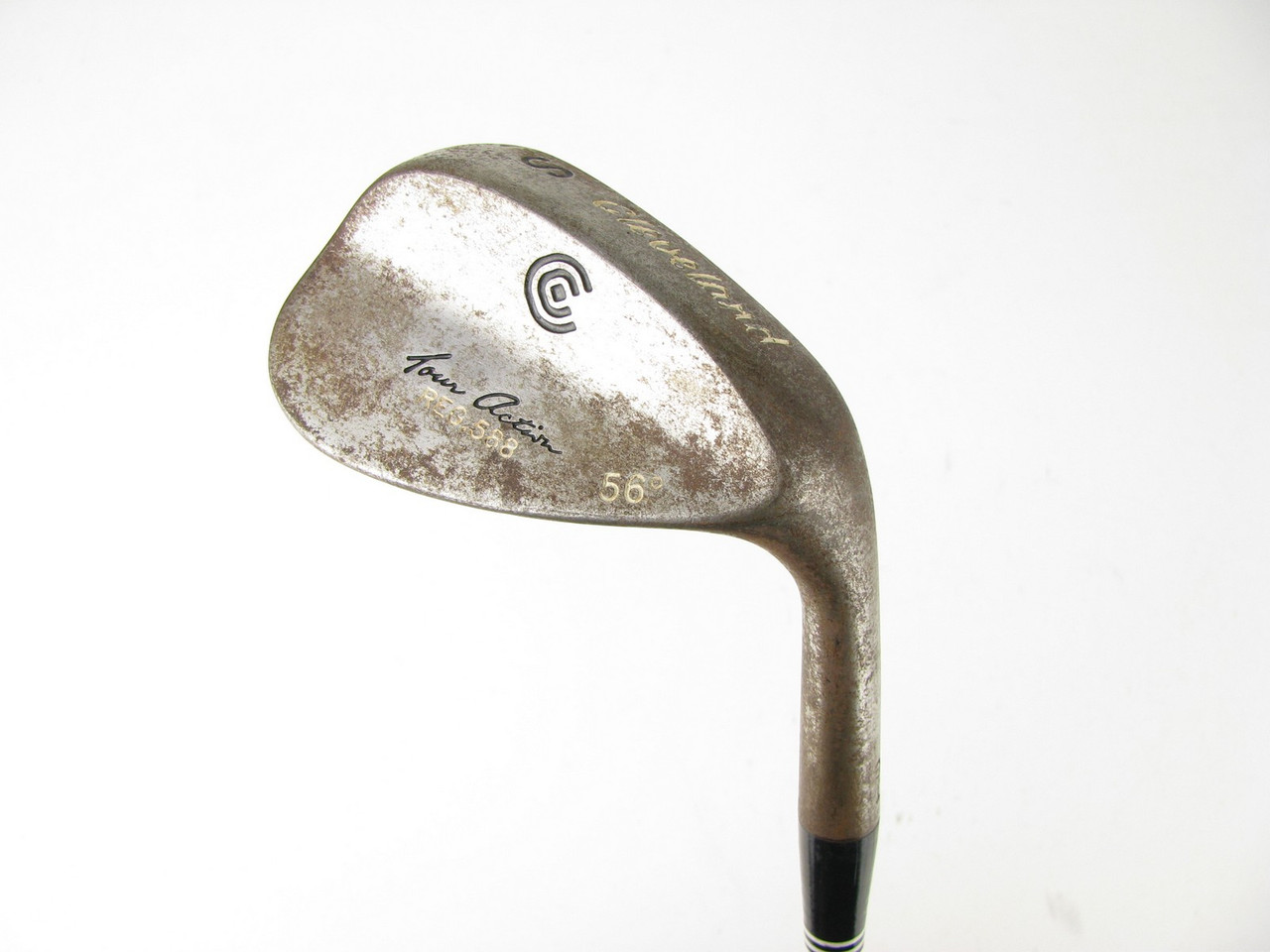 Cleveland Reg.588 TG RAW Sand Wedge 56 degree w/ Steel Clubs n Covers